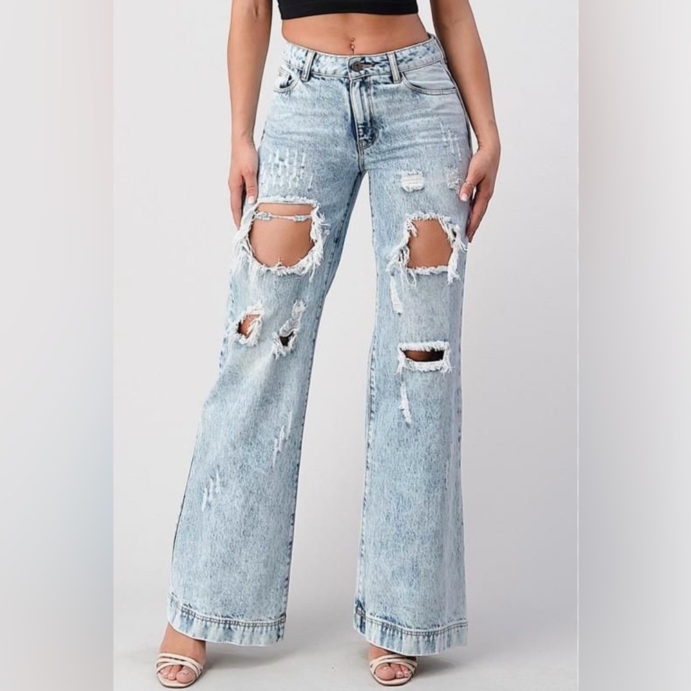 Baggy distressed Jeans
